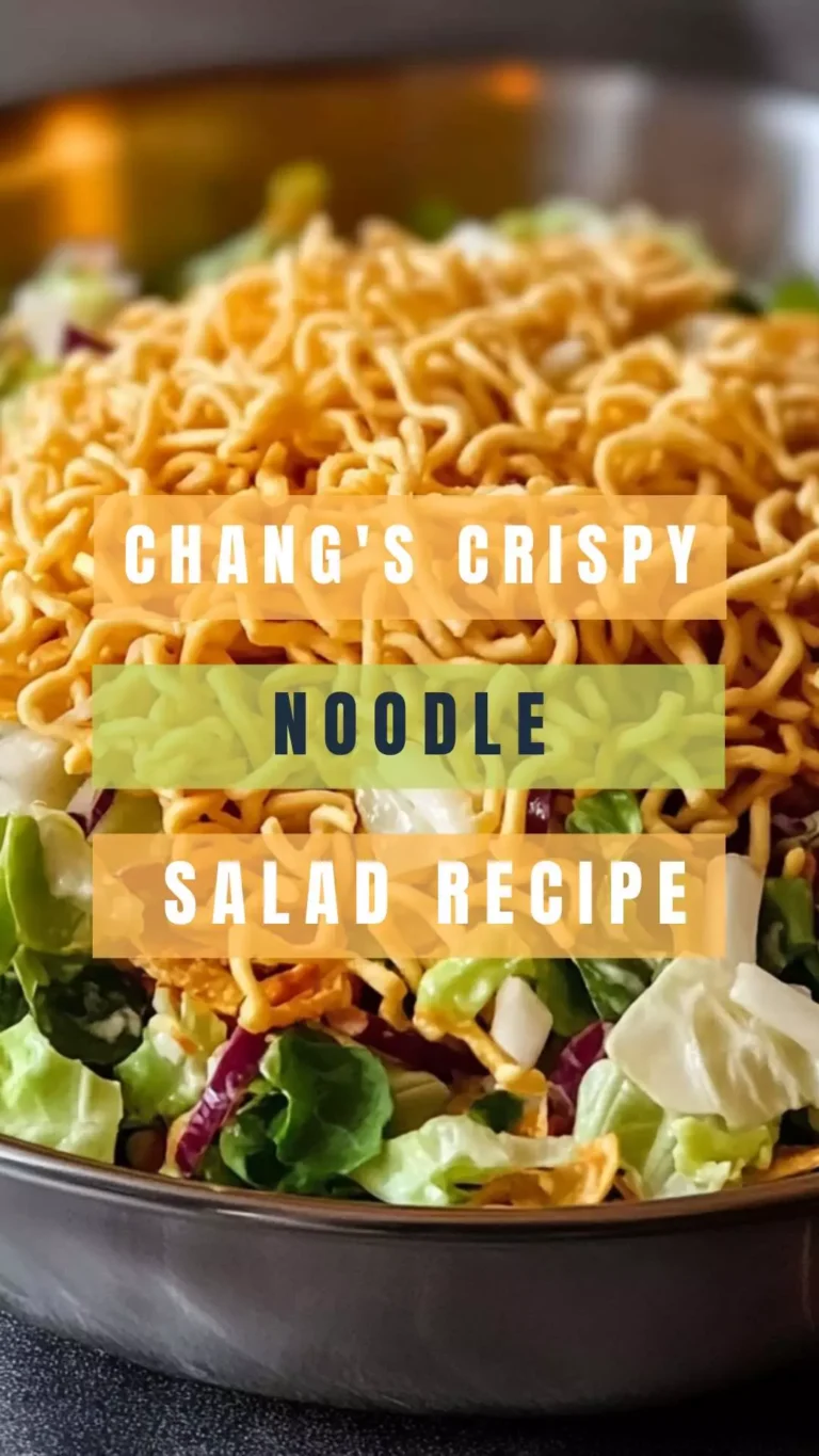 Chang’s Crispy Noodle Salad Recipe – Flavor Sprout
