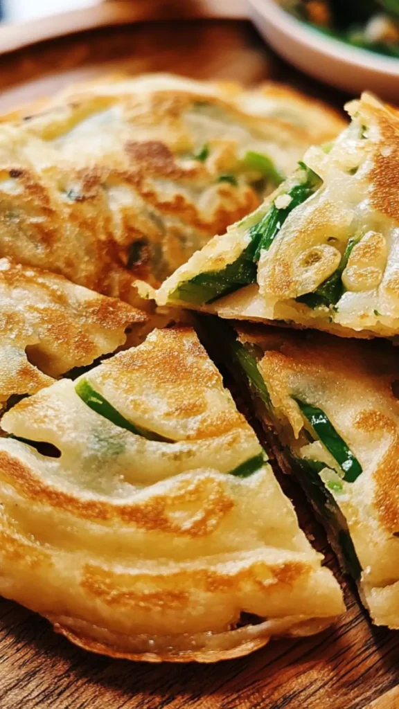 taiwanese spring onion pancake