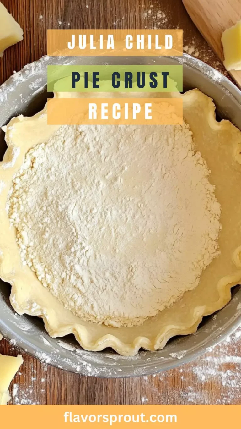 Julia Child Pie Crust Recipe – Flavor Sprout
