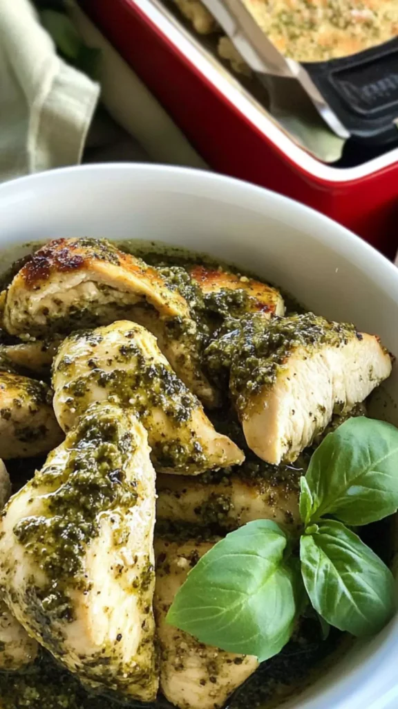 trader joe's pesto chicken