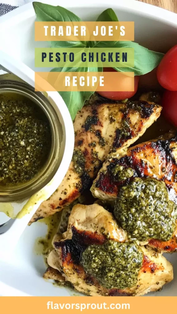 trader joe's pesto chicken recipe