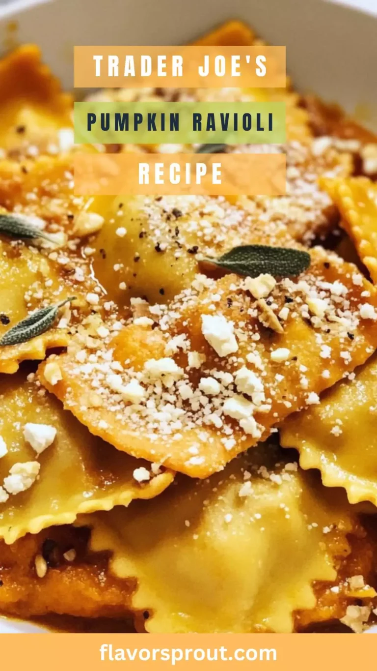 Trader Joe’s Pumpkin Ravioli Recipe – Flavor Sprout