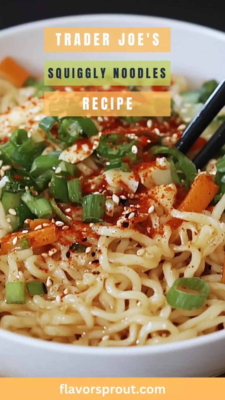 Trader Joe’s Squiggly Noodles Recipe – Flavor Sprout