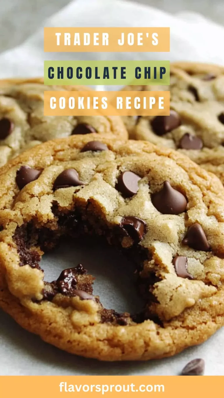Trader Joe’s Chocolate Chip Cookies Recipe – Flavor Sprout