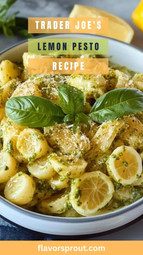 trader joe's lemon pesto recipe