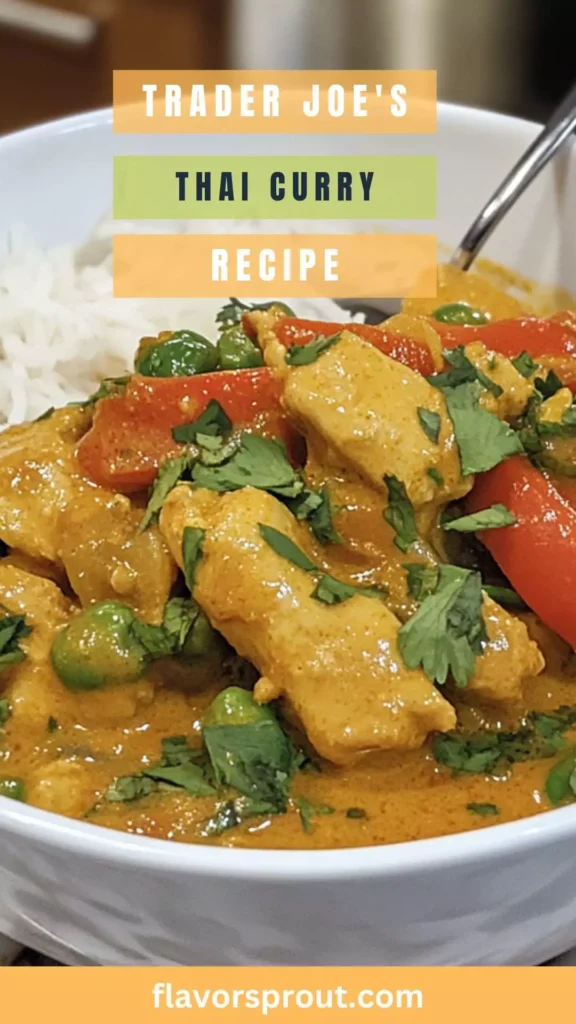 trader joe's thai curry recipe