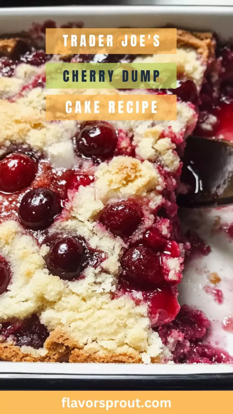 Trader Joe’s Cherry Dump Cake Recipe – Flavor Sprout