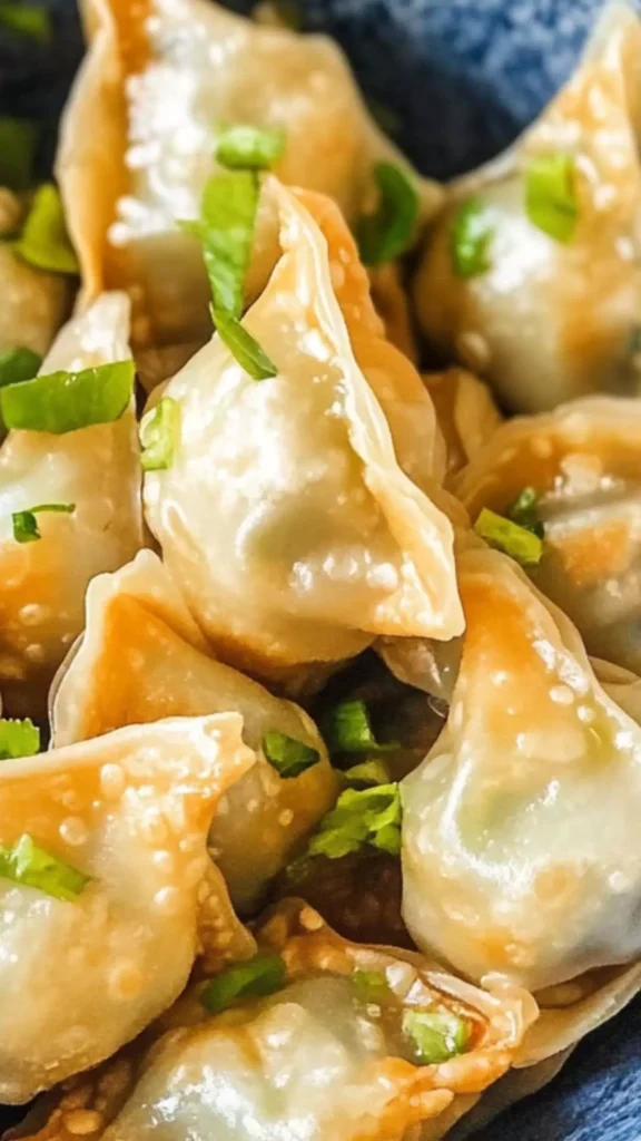 Trader joe's chicken cilantro mini wontons copycat recipe