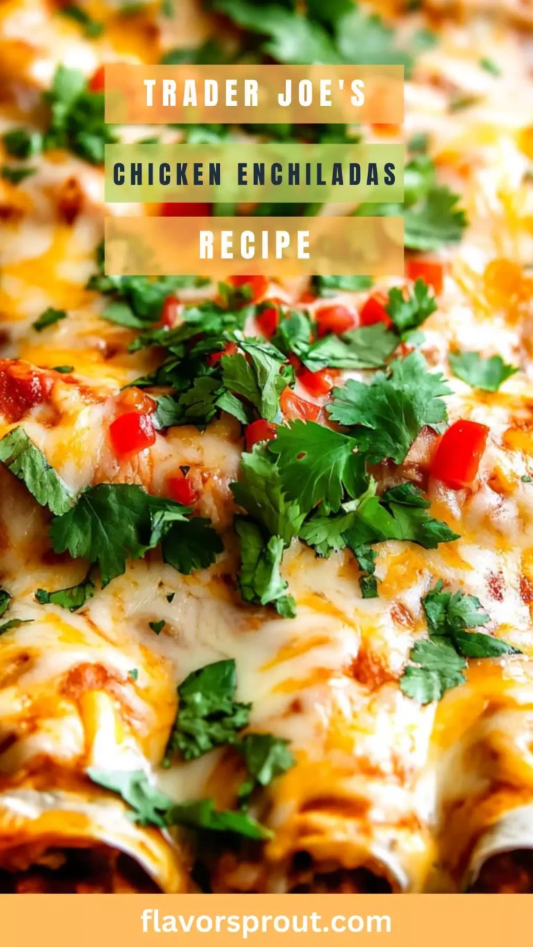 Trader Joe’s Chicken Enchiladas Recipe – Flavor Sprout