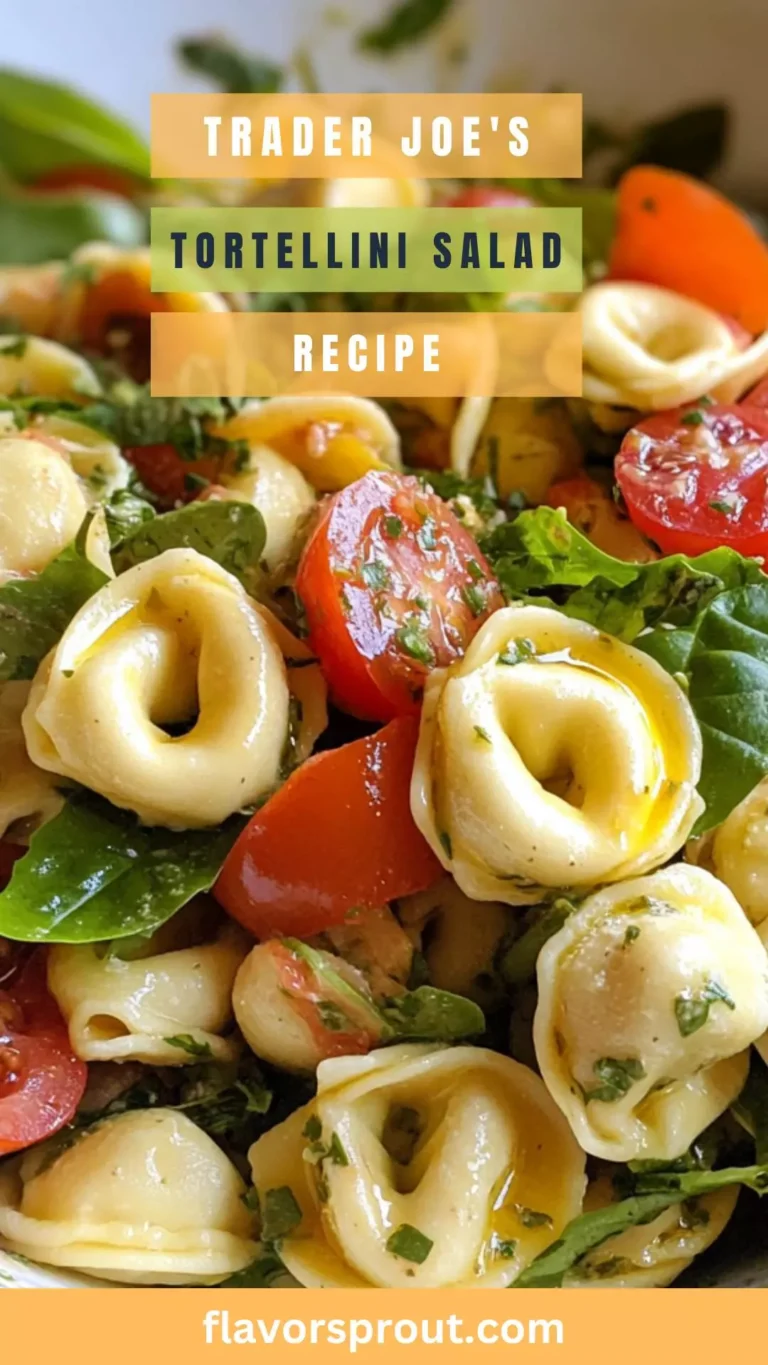 Trader Joe’s Tortellini Salad Recipe – Flavor Sprout