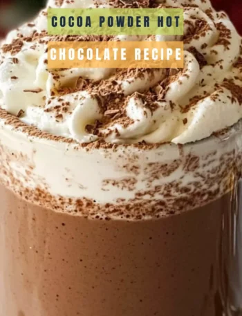 trader joe's cocoa powder hot chocolate recipe