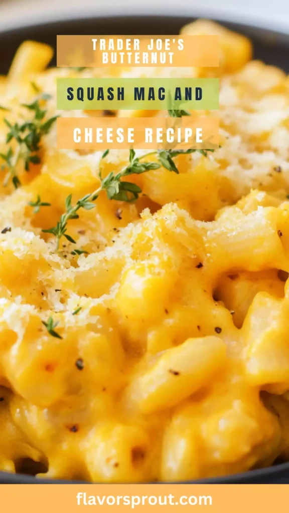 Trader joe's butternut squash mac and cheese recipe