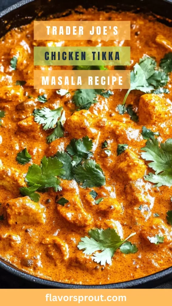 Trader joe's chicken tikka masala recipe