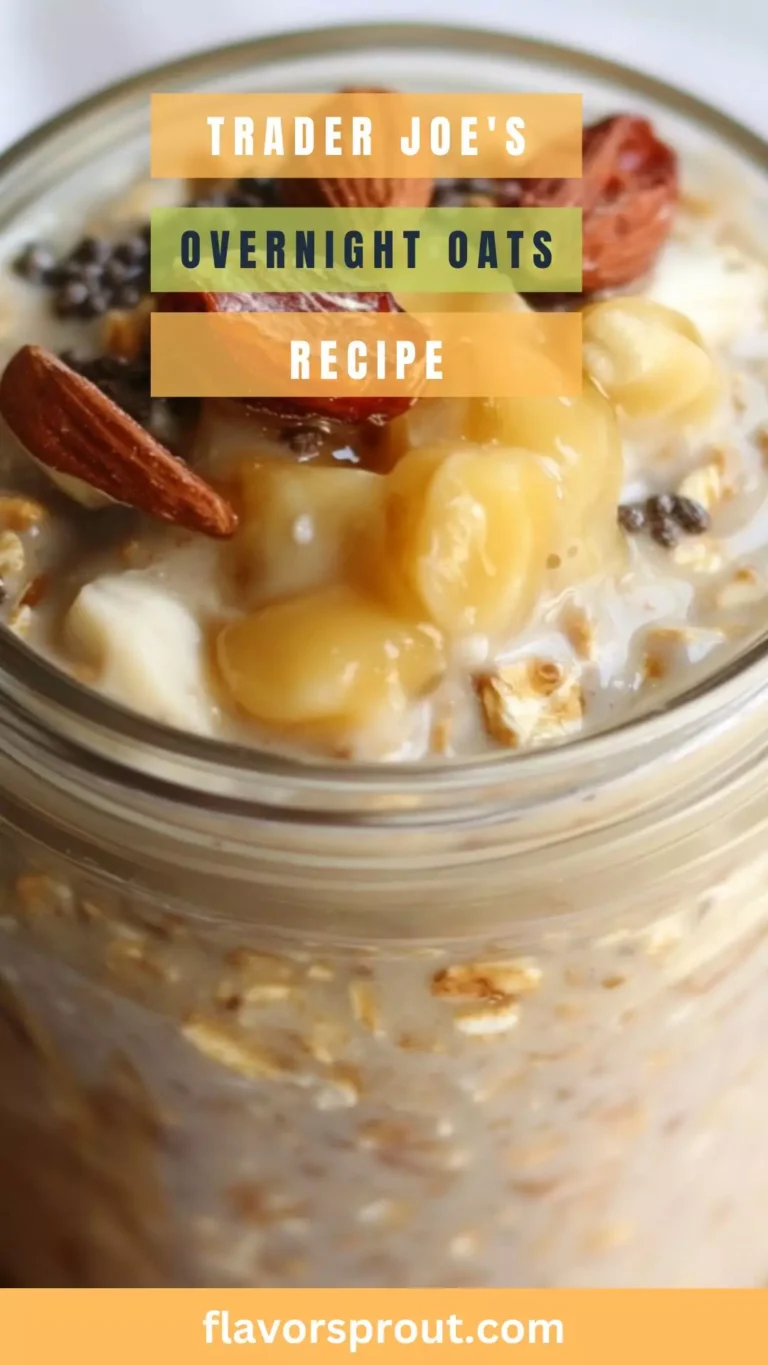 Trader Joe’s Overnight Oats Recipe – Flavor Sprout