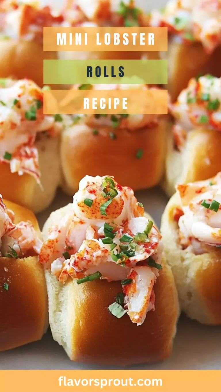 Mini Lobster Rolls Recipe – Flavor Sprout
