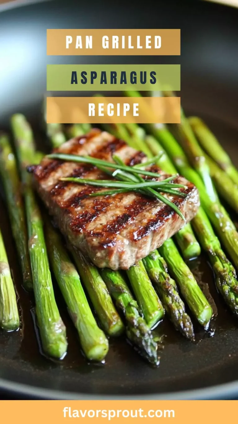 Pan Grilled Asparagus Recipe – Flavor Sprout
