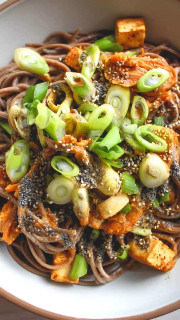 sesame soba noodles with tofu copycat recipe sesame soba noodles with tofu copycat recipe
