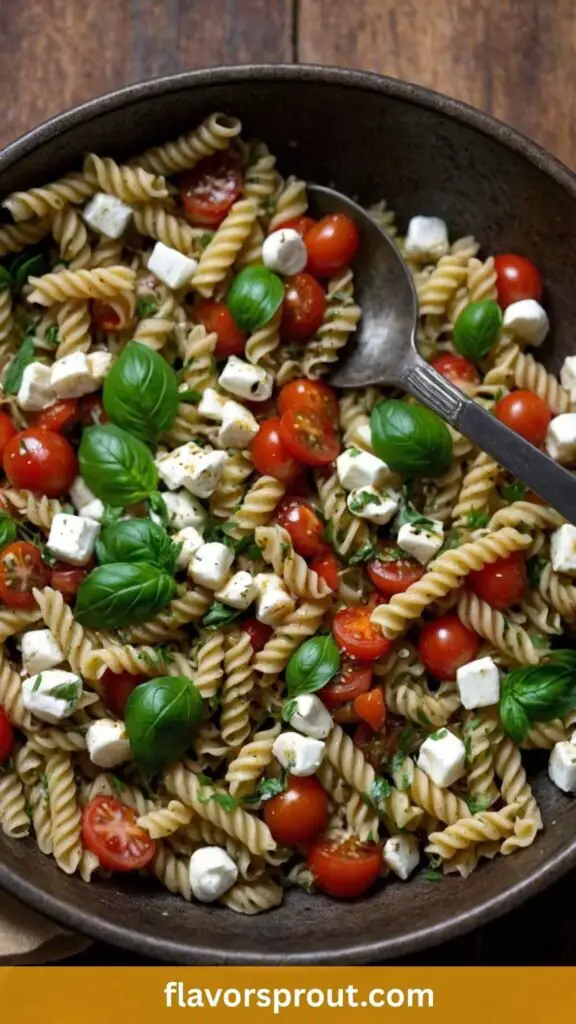 Caprese Pasta Salad Recipe Caprese Pasta Salad Recipe