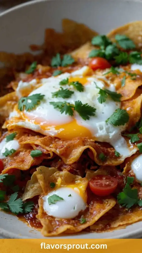Chilaquiles with Eggs homemade Recipe Chilaquiles with Eggs homemade Recipe