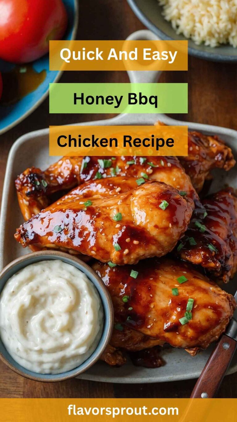 Honey BBQ Chicken Recipe – Flavor Sprout