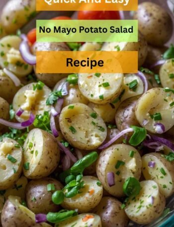 No Mayo Potato Salad