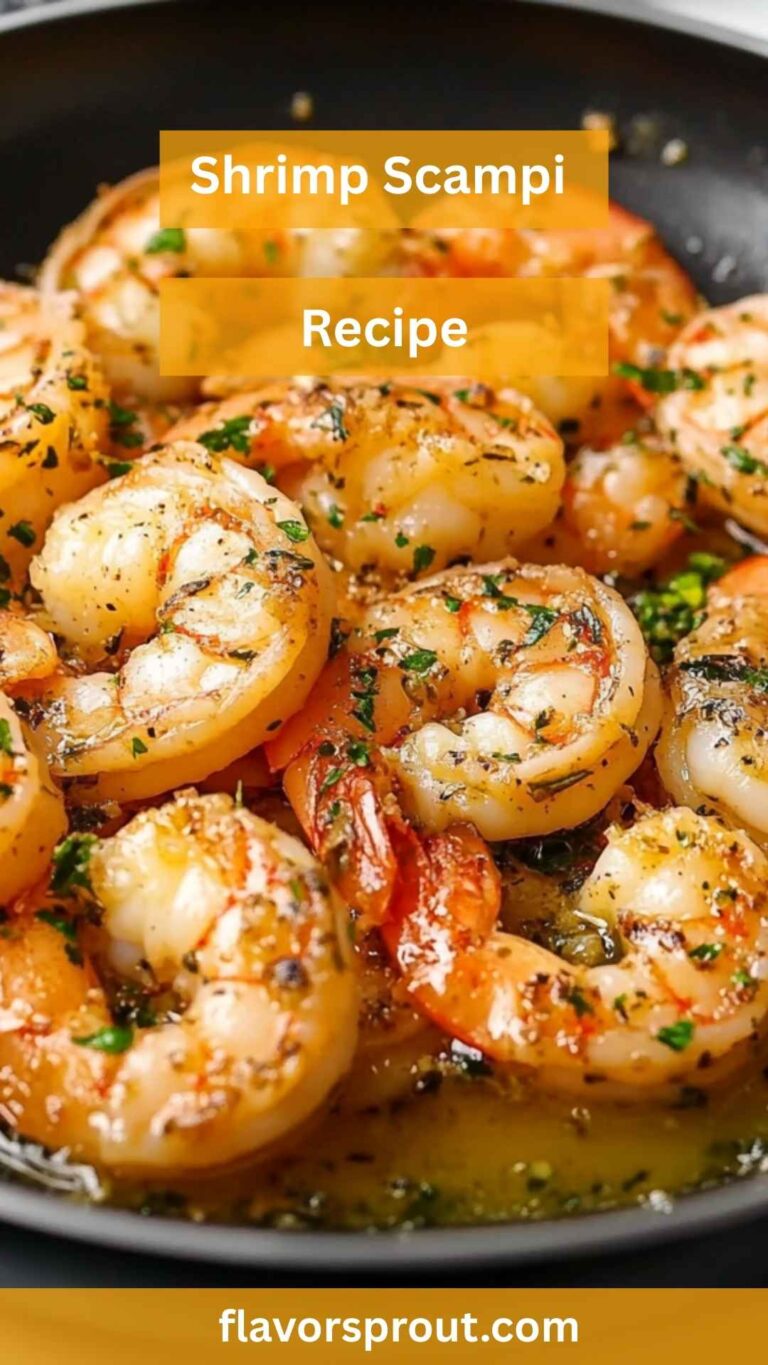 Shrimp Scampi Recipe – Flavor Sprout