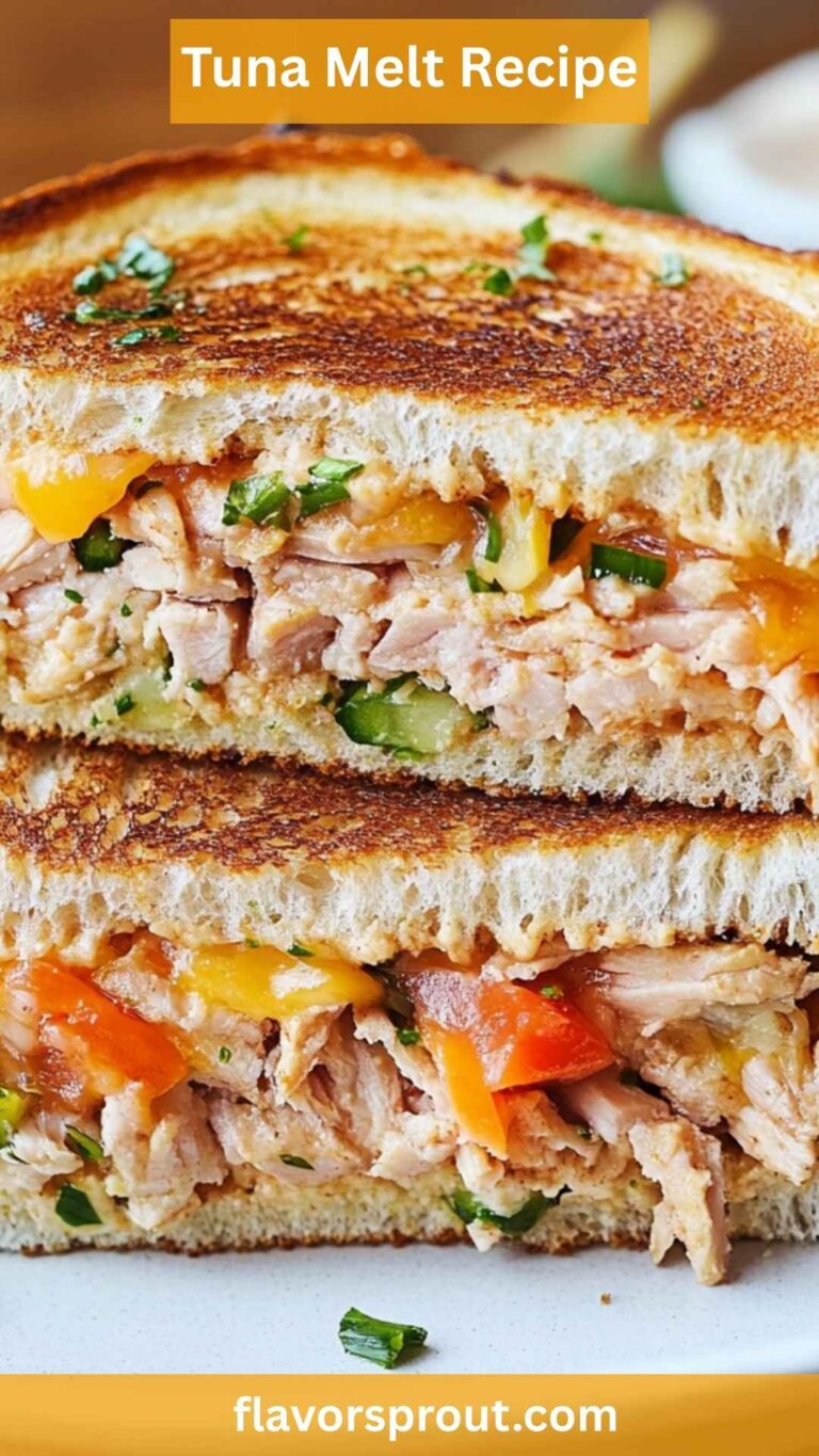 Tuna Melt Recipe – Flavor Sprout