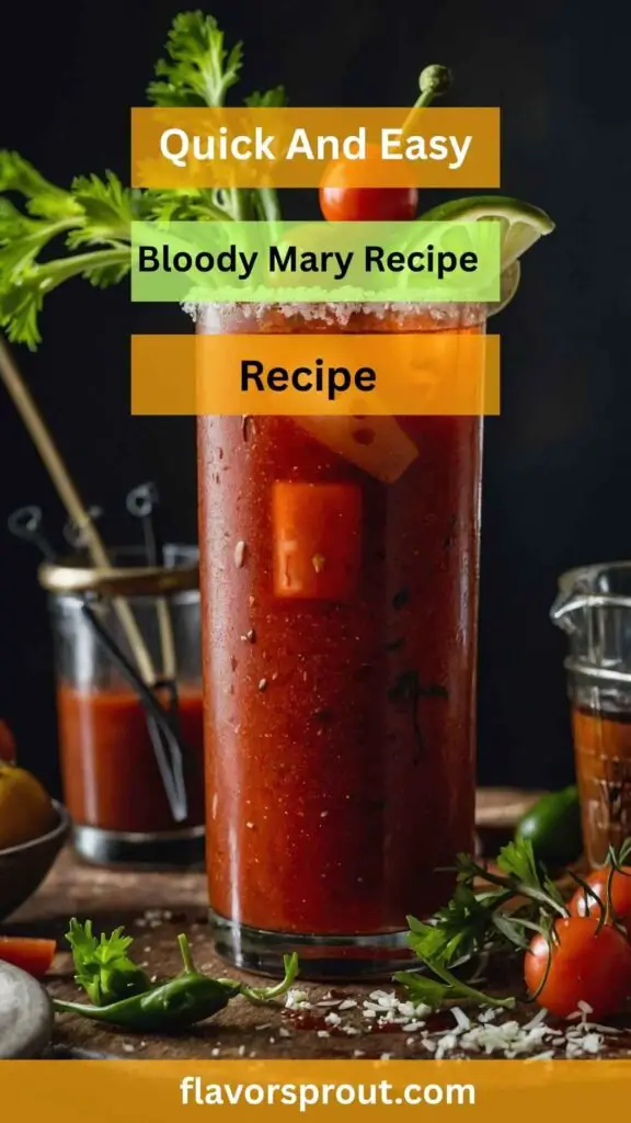 Bloody Mary Recipe Bloody Mary Recipe