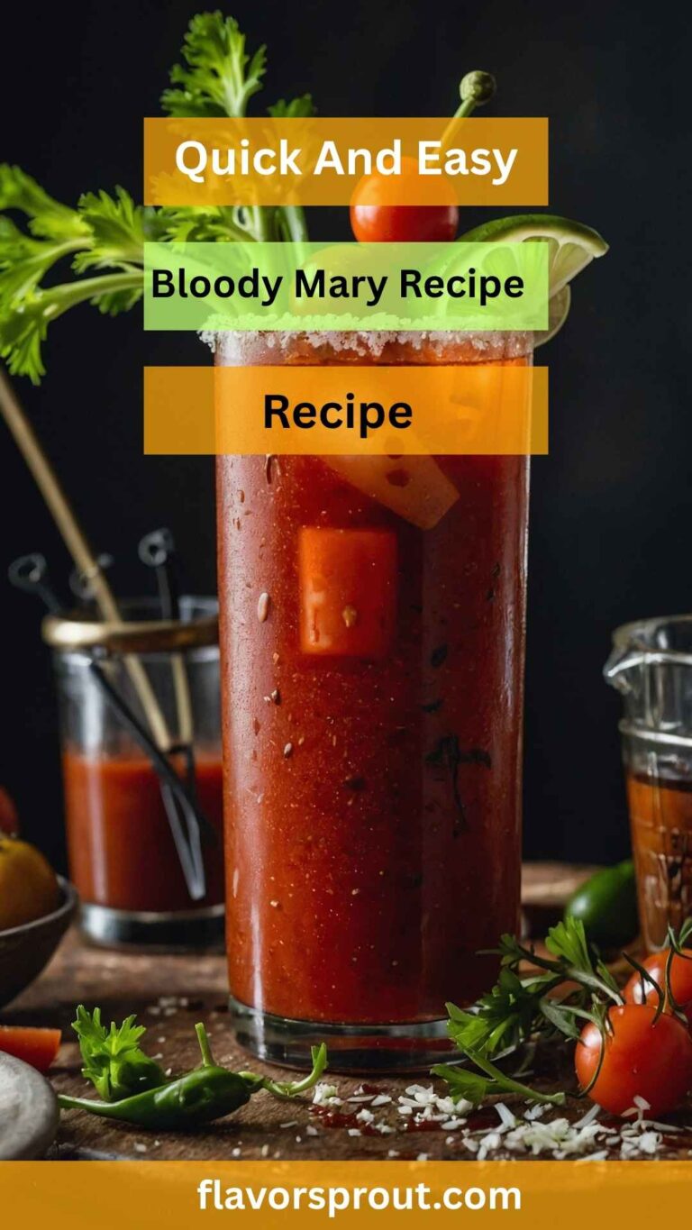 Bloody Mary Recipe – Flavor Sprout