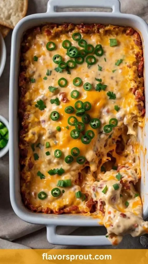 Delicious Cheesy Texas Trash Dip Recipe Delicious Cheesy Texas Trash Dip Recipe
