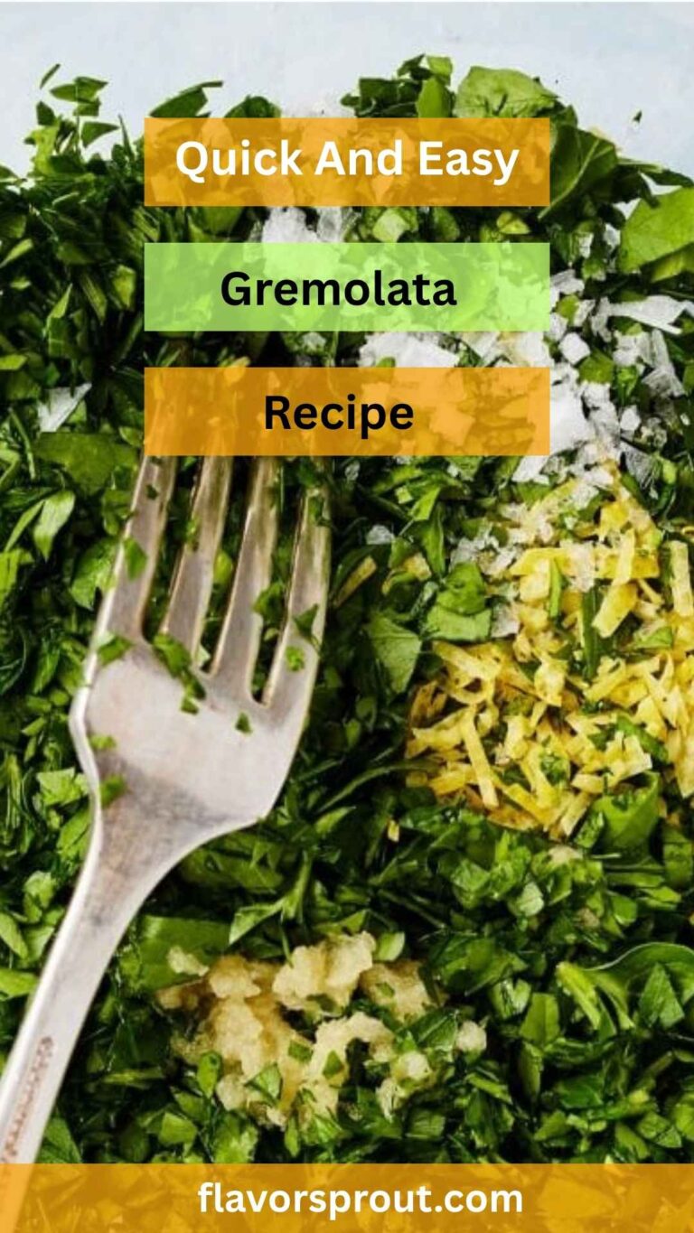 Gremolata – Flavor Sprout