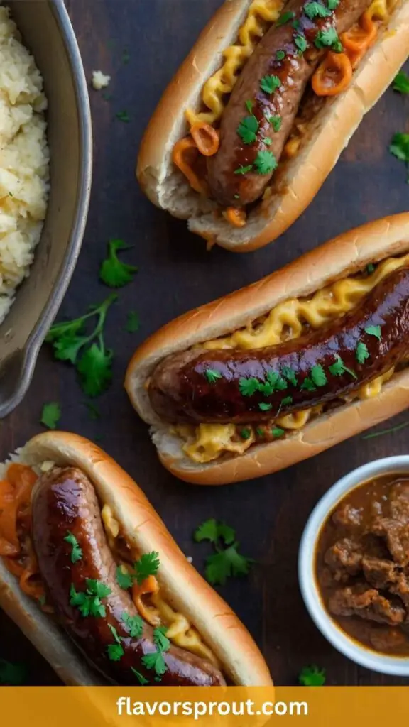 Homemade Beer Braised Bratwurst Homemade Beer Braised Bratwurst