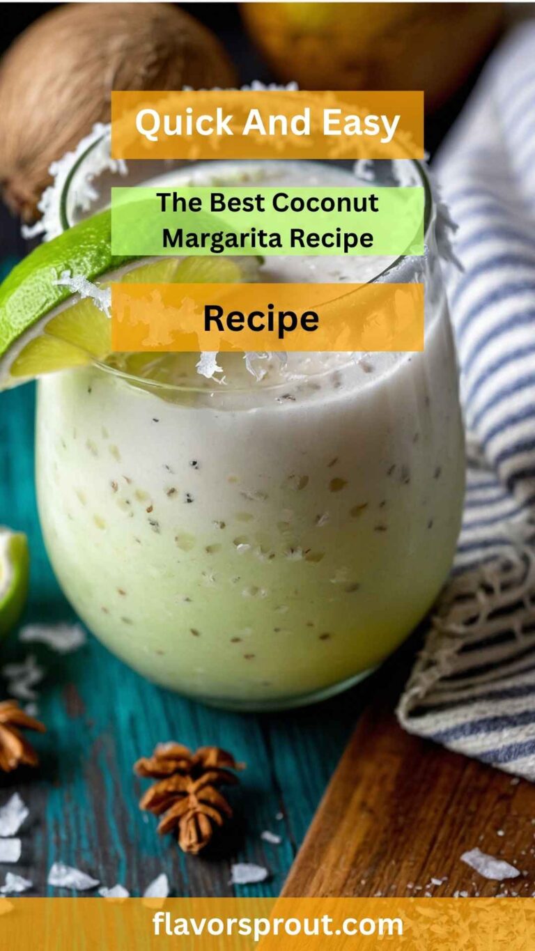 The Best Coconut Margaritas – Flavor Sprout