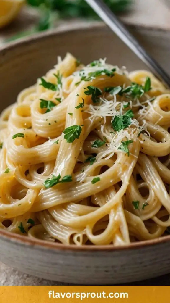 Yummy Parmesan Buttered Noodles Recipe
