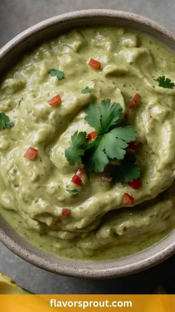 How to Make Creamy Avocado Salsa Verde