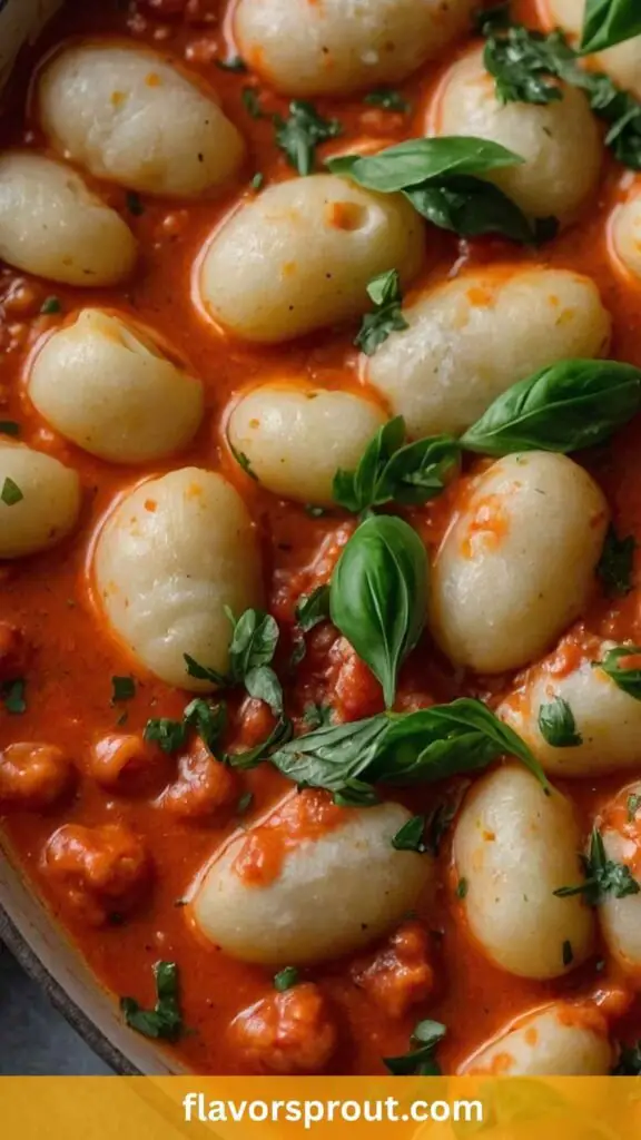Gnocchi and Pomodoro Sauce Recipe