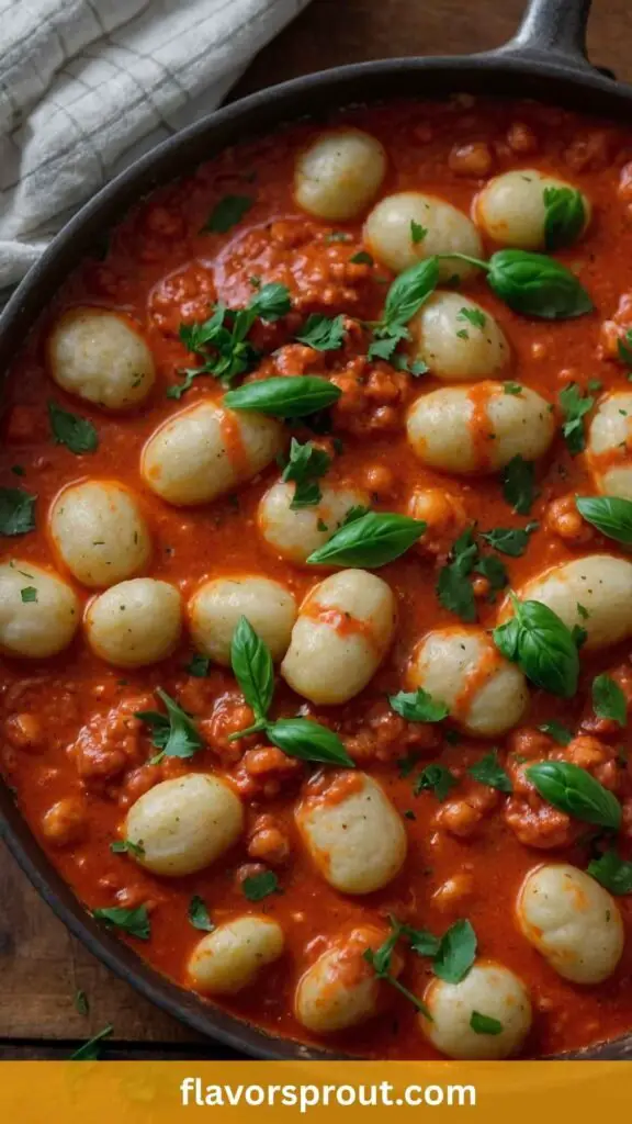 How to Cook Gnocchi and Pomodoro Sauce