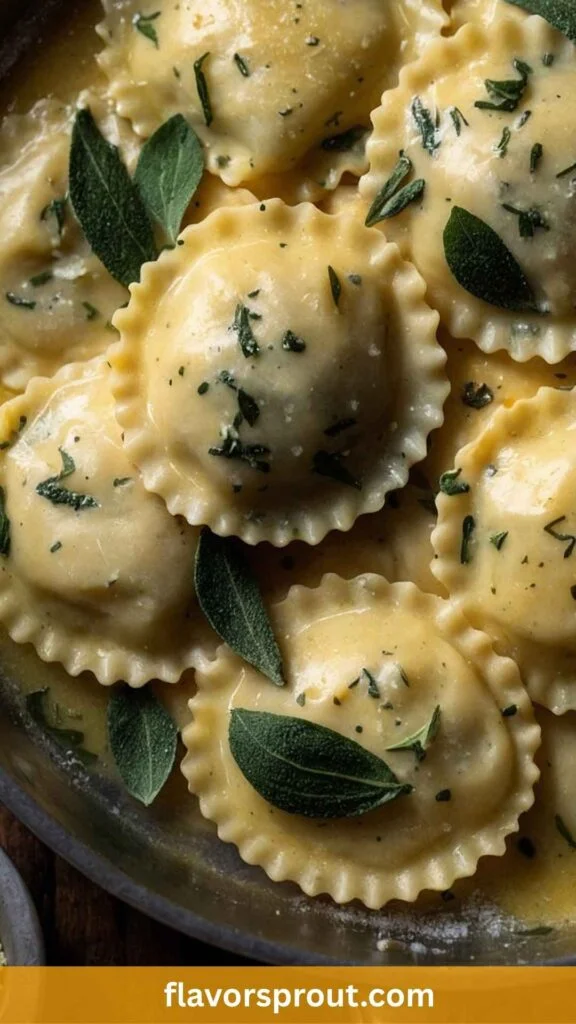 Ravioli Browned Butter Sage Recipe