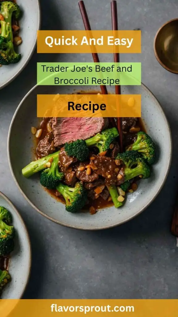 Trader Joe's Beef and Broccoli Recipe