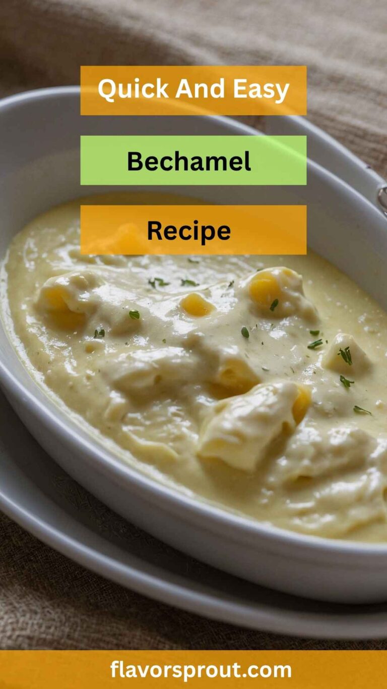Béchamel – Flavor Sprout