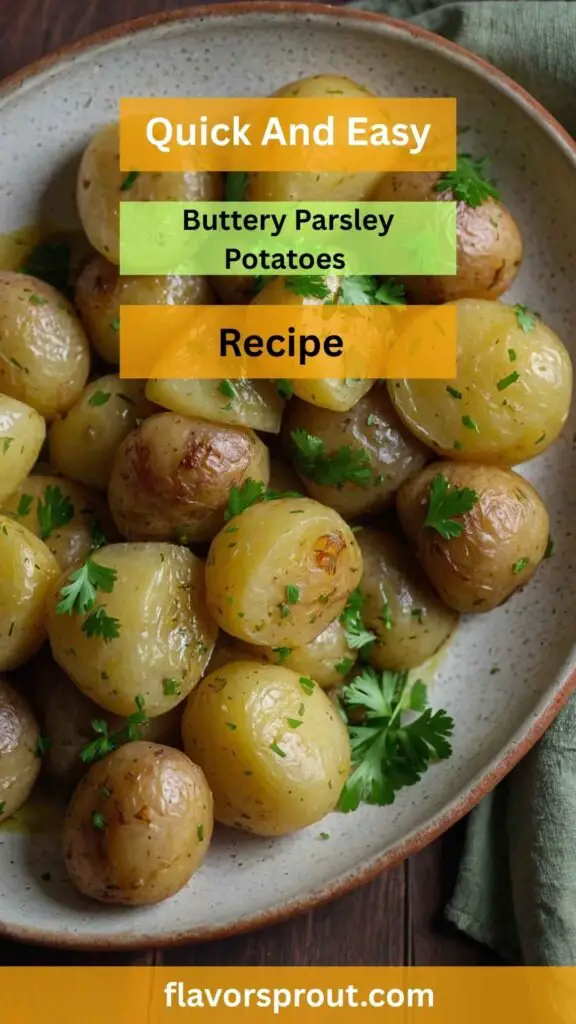 Buttery Parsley Potatoes Recipe