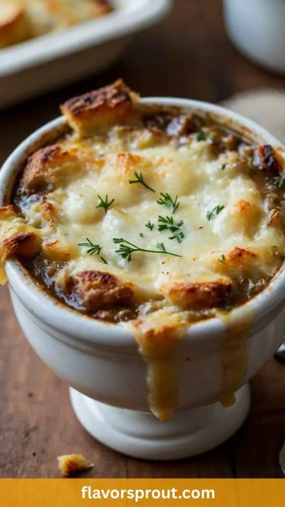Cheesy French Onion Soup
