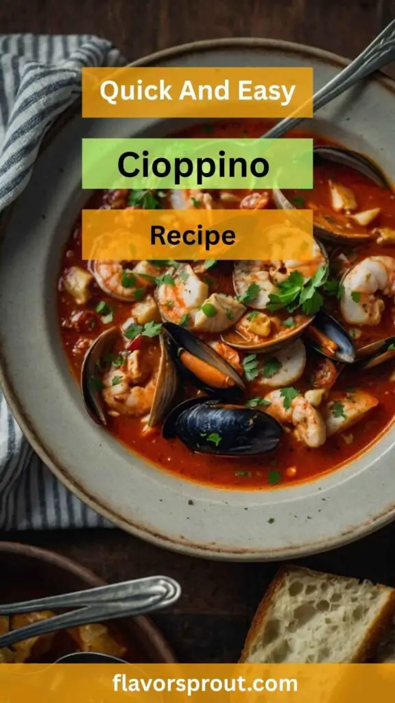 Cioppino Recipe