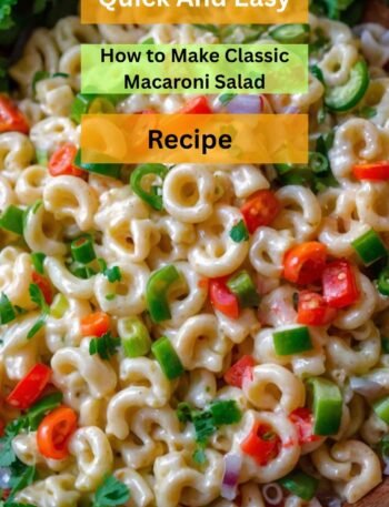 Classic Macaroni Salad