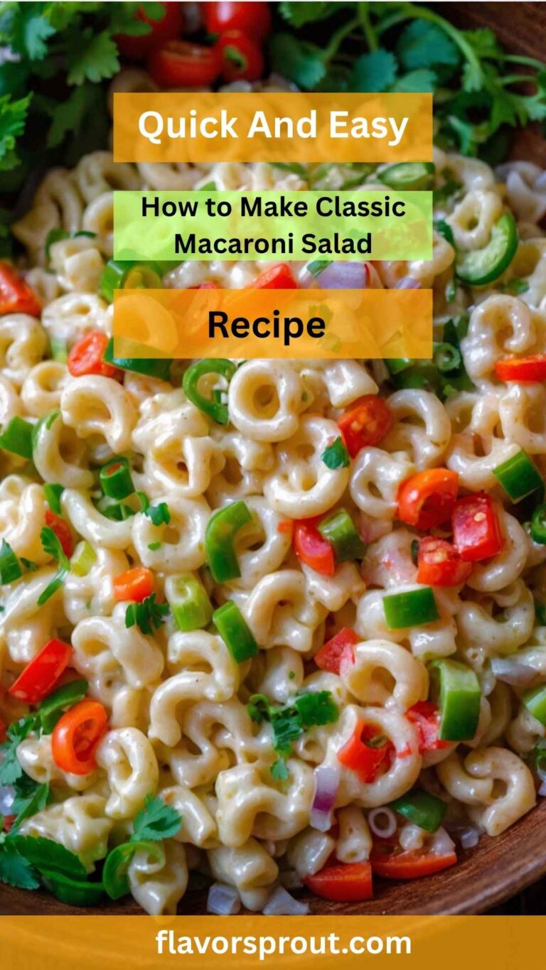 Classic Macaroni Salad – Flavor Sprout