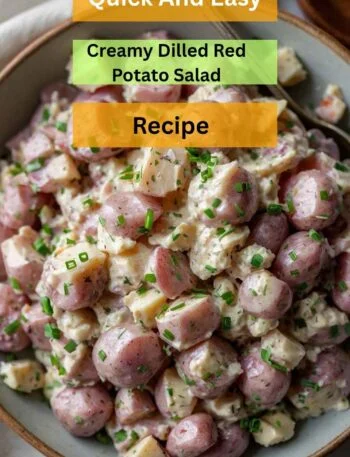 Creamy Dilled Red Potato Salad
