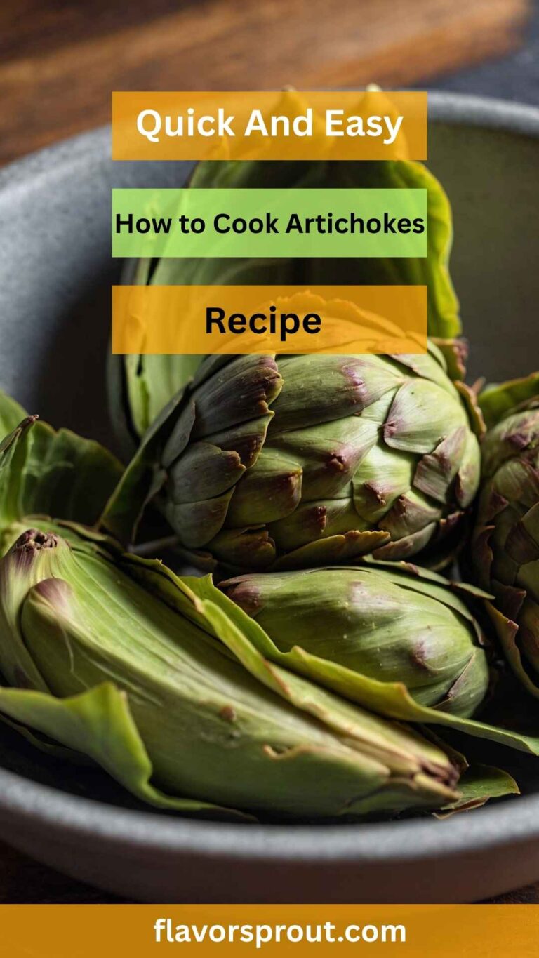 How to Cook Artichokes – Flavor Sprout