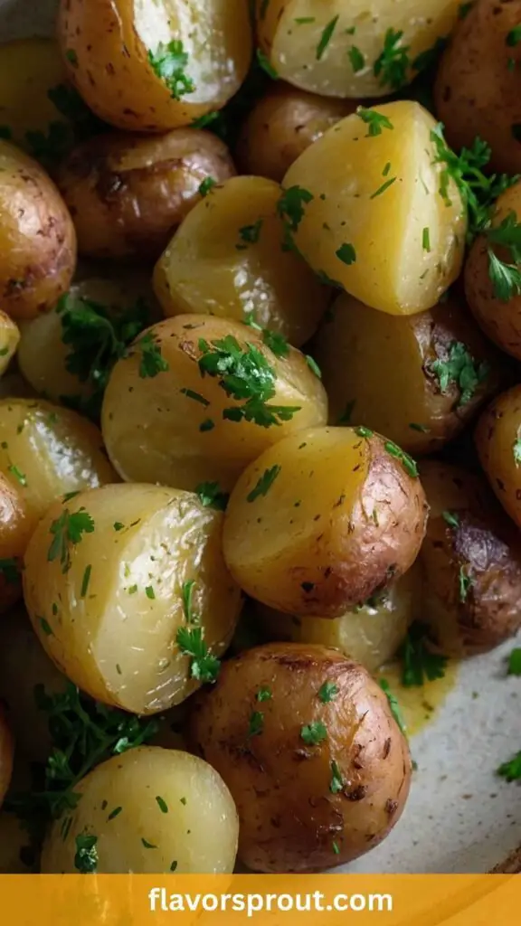 How to Make Buttery Parsley Potatoes