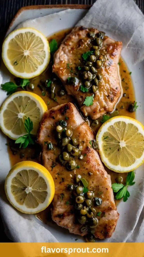 How to make 30 Minute Pork Scallopini with Lemons and Capers