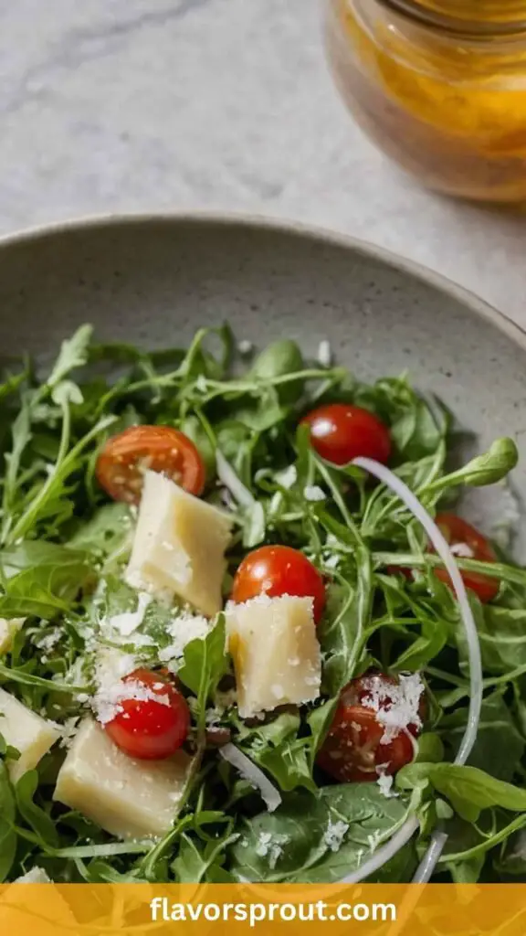 Arugula Salad Shaved Parmesan Recipe